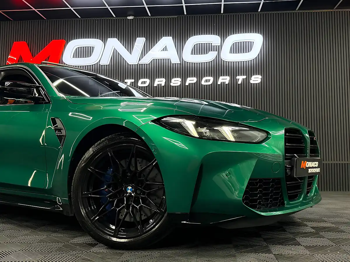 Used 2025 BMW M3 Competition Green - Interior and Exterior details 3
