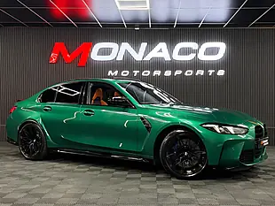 Used 2025 BMW M3 Competition Green - Interior and Exterior details 4