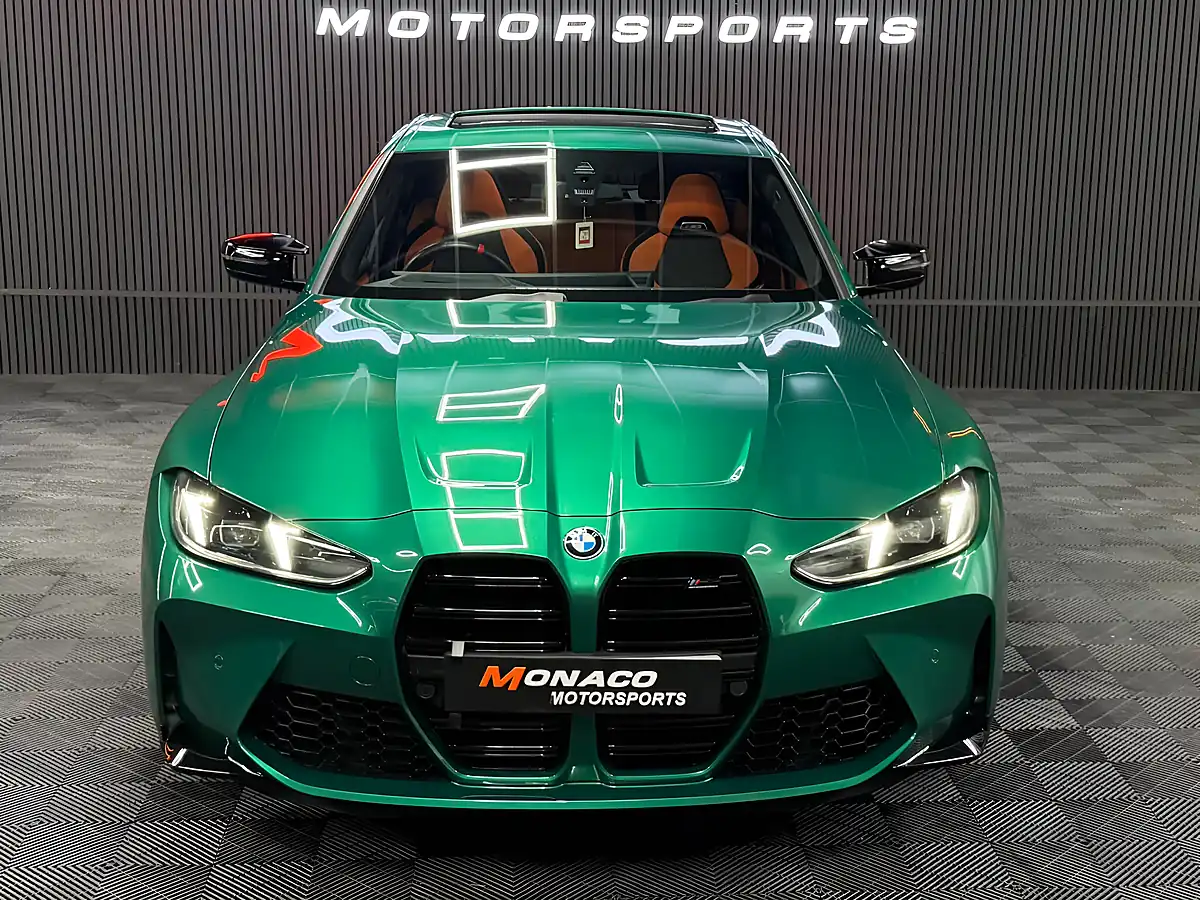 Used 2025 BMW M3 Competition Green - Interior and Exterior details 5