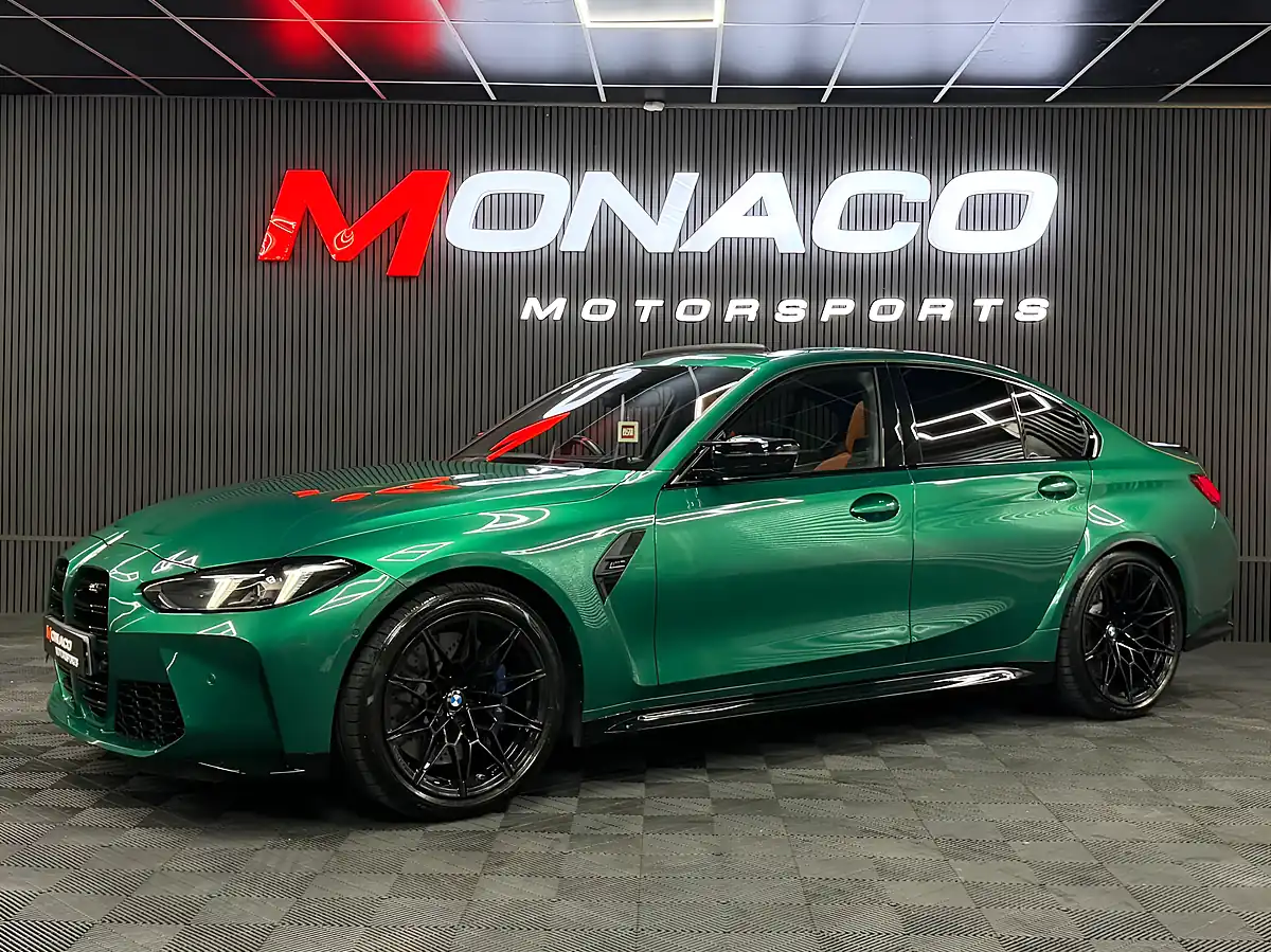 Used 2025 BMW M3 Competition Green - Interior and Exterior details 7