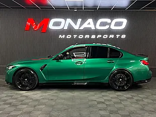 Used 2025 BMW M3 Competition Green - Interior and Exterior details 8