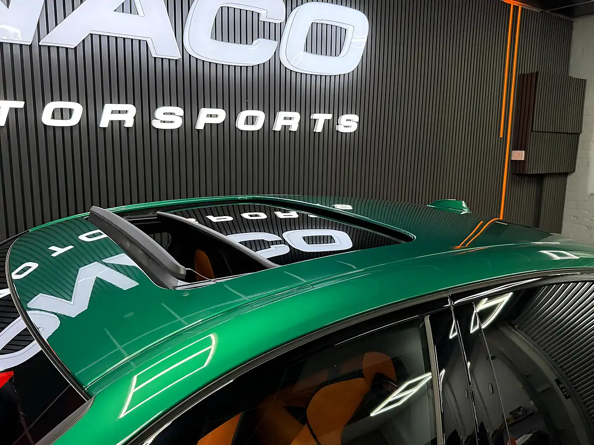 Used 2025 BMW M3 Competition Green - Interior and Exterior details 9