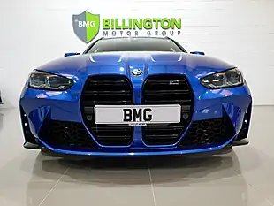 Used 2025 BMW M3 Competition Touring Blue - Interior and Exterior details 11