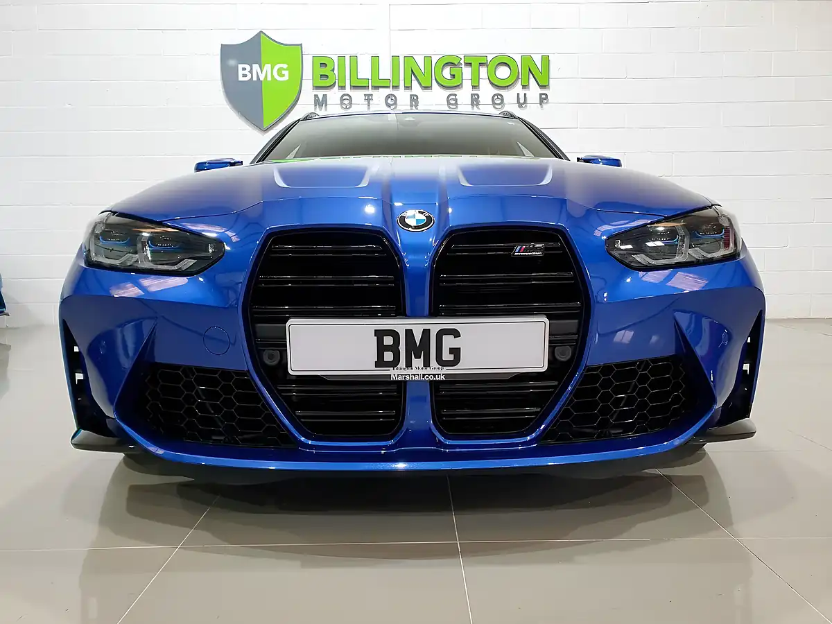Used 2025 BMW M3 Competition Touring Blue - Interior and Exterior details 11