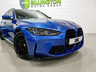 Used 2025 BMW M3 Competition Touring Blue - Interior and Exterior details 13