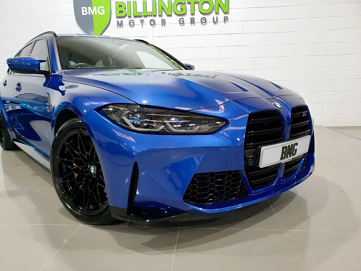 Used 2025 BMW M3 Competition Touring Blue - Interior and Exterior details 13