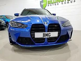 Used 2025 BMW M3 Competition Touring Blue - Interior and Exterior details 14