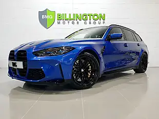 Used 2025 BMW M3 Competition Touring Blue - Interior and Exterior details 3