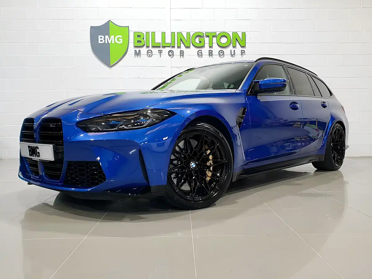 Used 2025 BMW M3 Competition Touring Blue - Interior and Exterior details 3