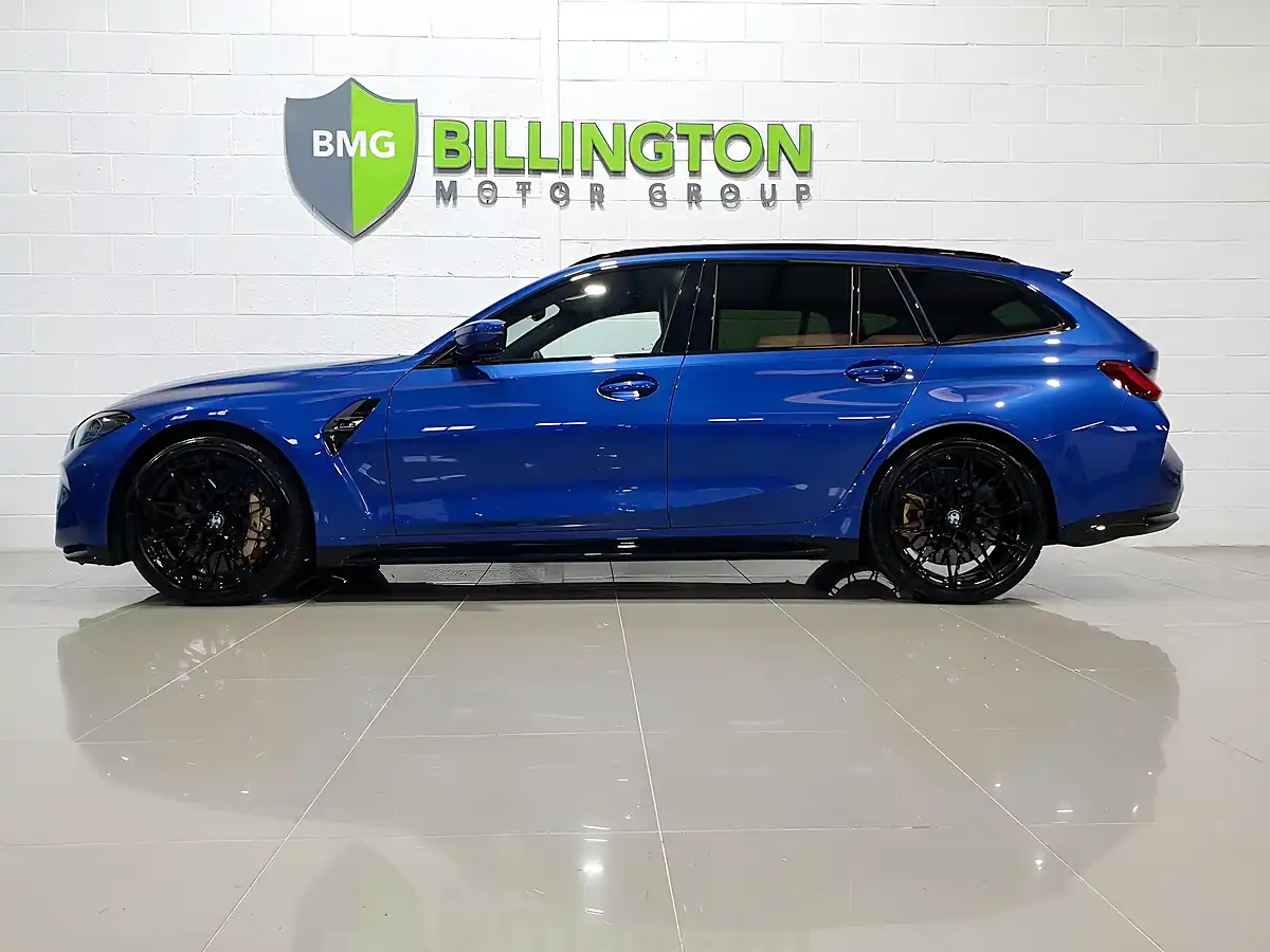 Used 2025 BMW M3 Competition Touring Blue - Interior and Exterior details 4