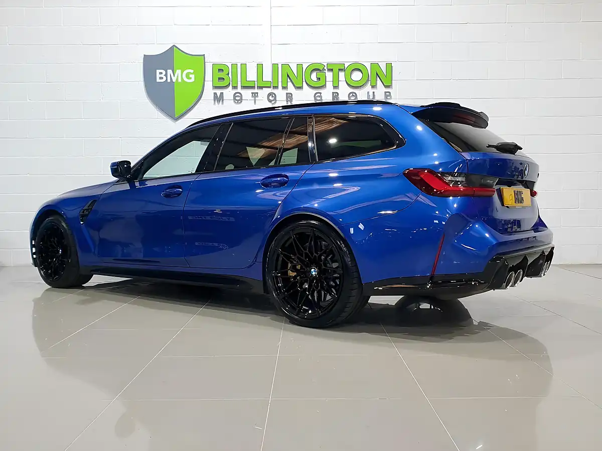 Used 2025 BMW M3 Competition Touring Blue - Interior and Exterior details 5
