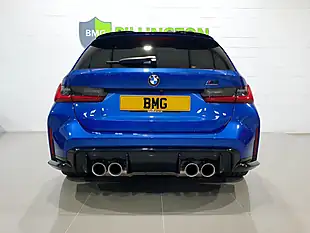 Used 2025 BMW M3 Competition Touring Blue - Interior and Exterior details 6