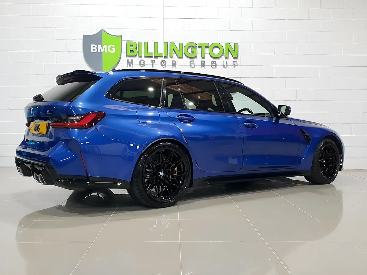 Used 2025 BMW M3 Competition Touring Blue - Interior and Exterior details 7