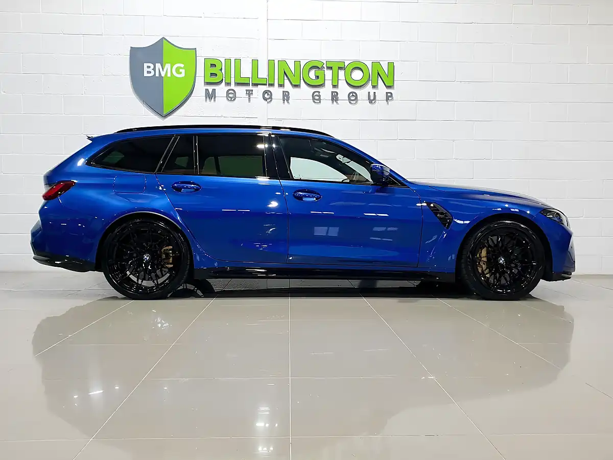 Used 2025 BMW M3 Competition Touring Blue - Interior and Exterior details 8
