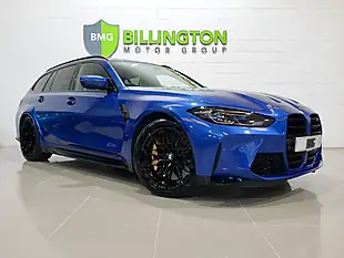 Used 2025 BMW M3 Competition Touring Blue - Interior and Exterior details 9