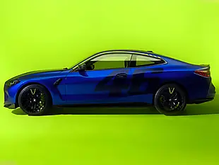 Used 2025 BMW M4 Cs Marina Bay Blue - Interior and Exterior details 4