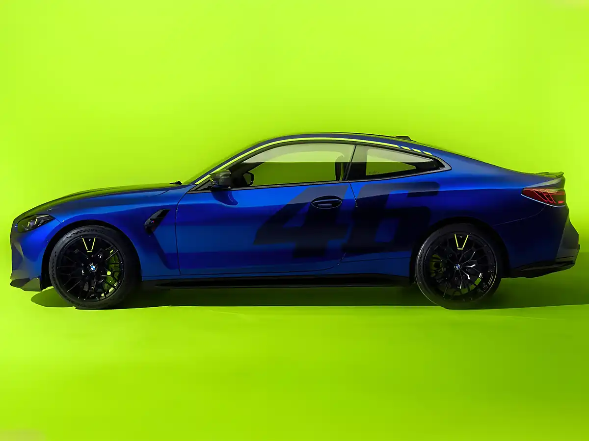 Used 2025 BMW M4 Cs Marina Bay Blue - Interior and Exterior details 4