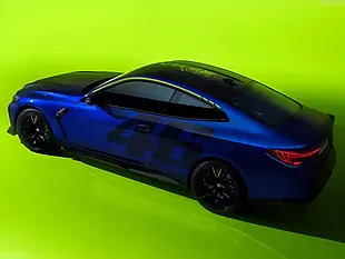 Used 2025 BMW M4 Cs Marina Bay Blue - Interior and Exterior details 5