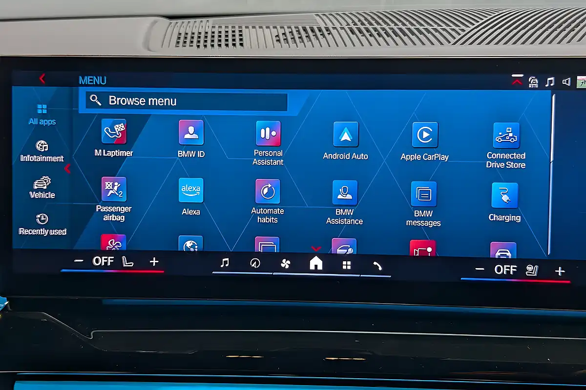 Used 2025 BMW M5 Black - Interior and Exterior details 12