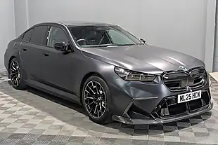 Used 2025 BMW M5 Black - Interior and Exterior details 7