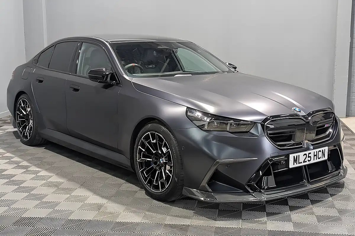 Used 2025 BMW M5 Black - Interior and Exterior details 7