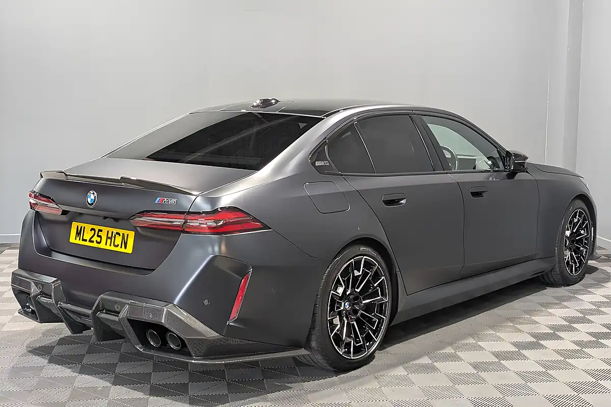 Used 2025 BMW M5 Black - Interior and Exterior details 8