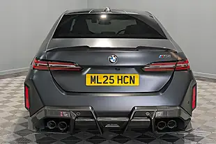 Used 2025 BMW M5 Black - Interior and Exterior details 9