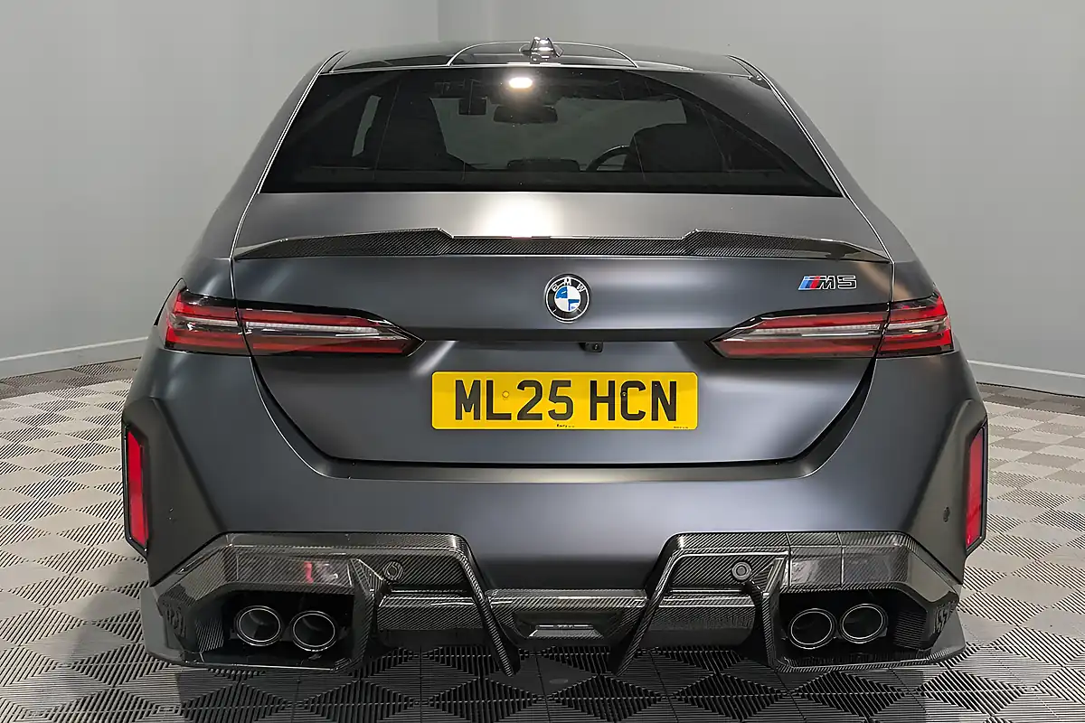 Used 2025 BMW M5 Black - Interior and Exterior details 9