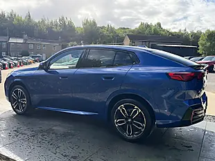 Used 2025 BMW X2 M Sport Blue - Interior and Exterior details 10