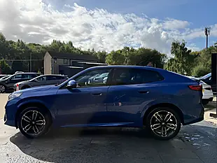 Used 2025 BMW X2 M Sport Blue - Interior and Exterior details 11