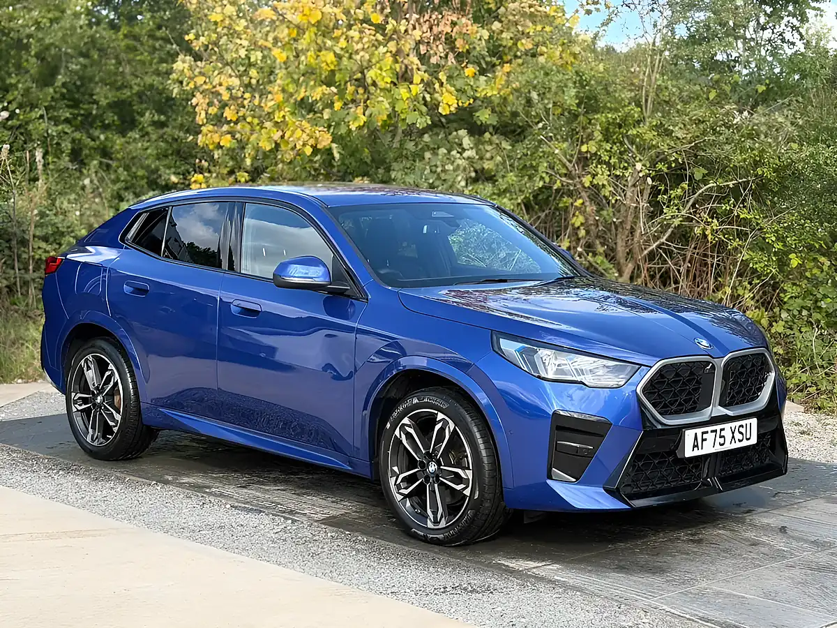 Used 2025 BMW X2 M Sport Blue - Interior and Exterior details 6