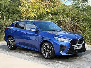 Used 2025 BMW X2 M Sport Blue - Interior and Exterior details 11