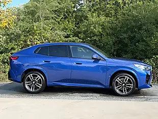 Used 2025 BMW X2 M Sport Blue - Interior and Exterior details 14