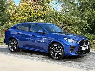 Used 2025 BMW X2 M Sport Blue - Interior and Exterior details 6