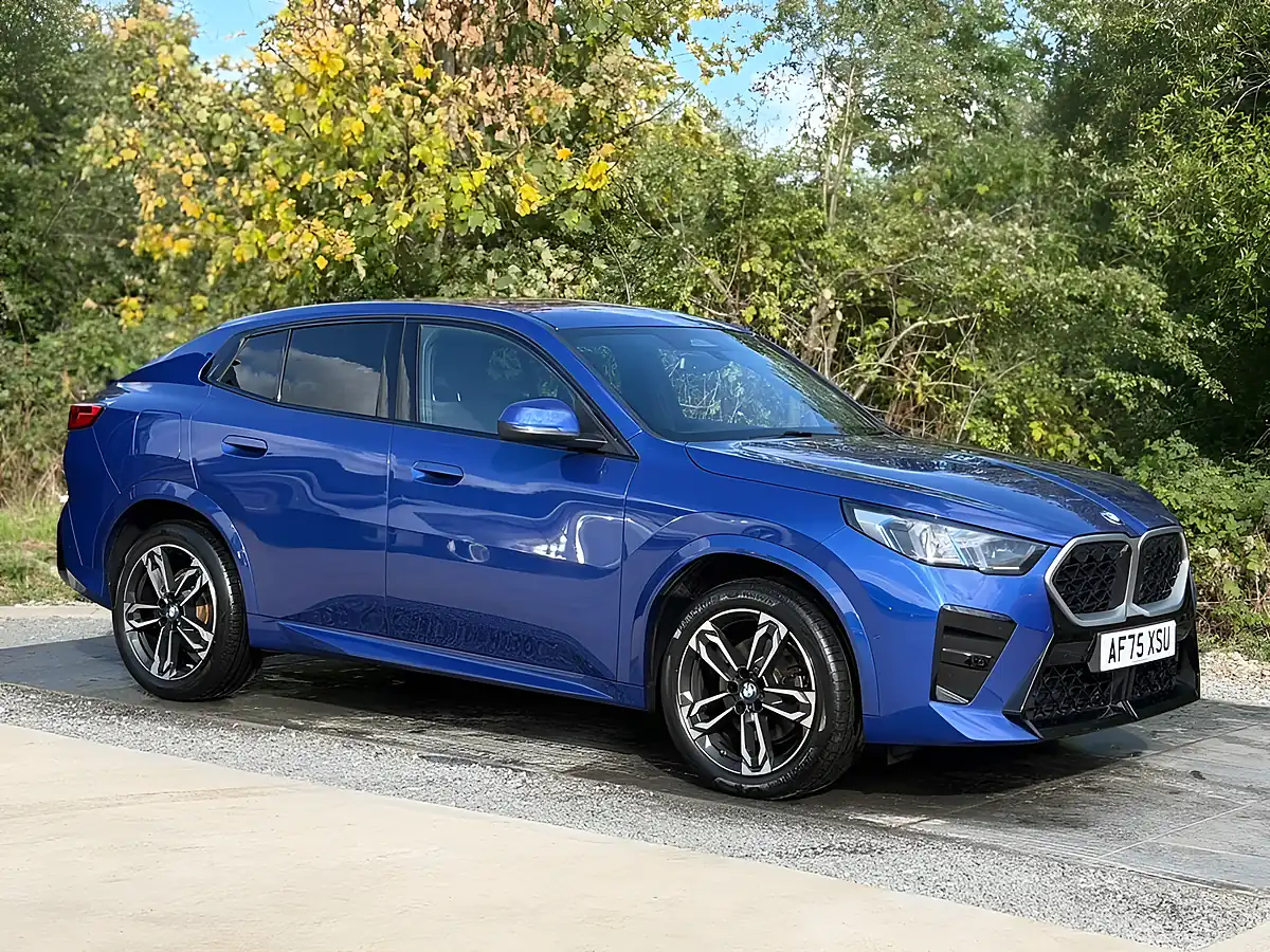 Used 2025 BMW X2 M Sport Blue - Interior and Exterior details 6