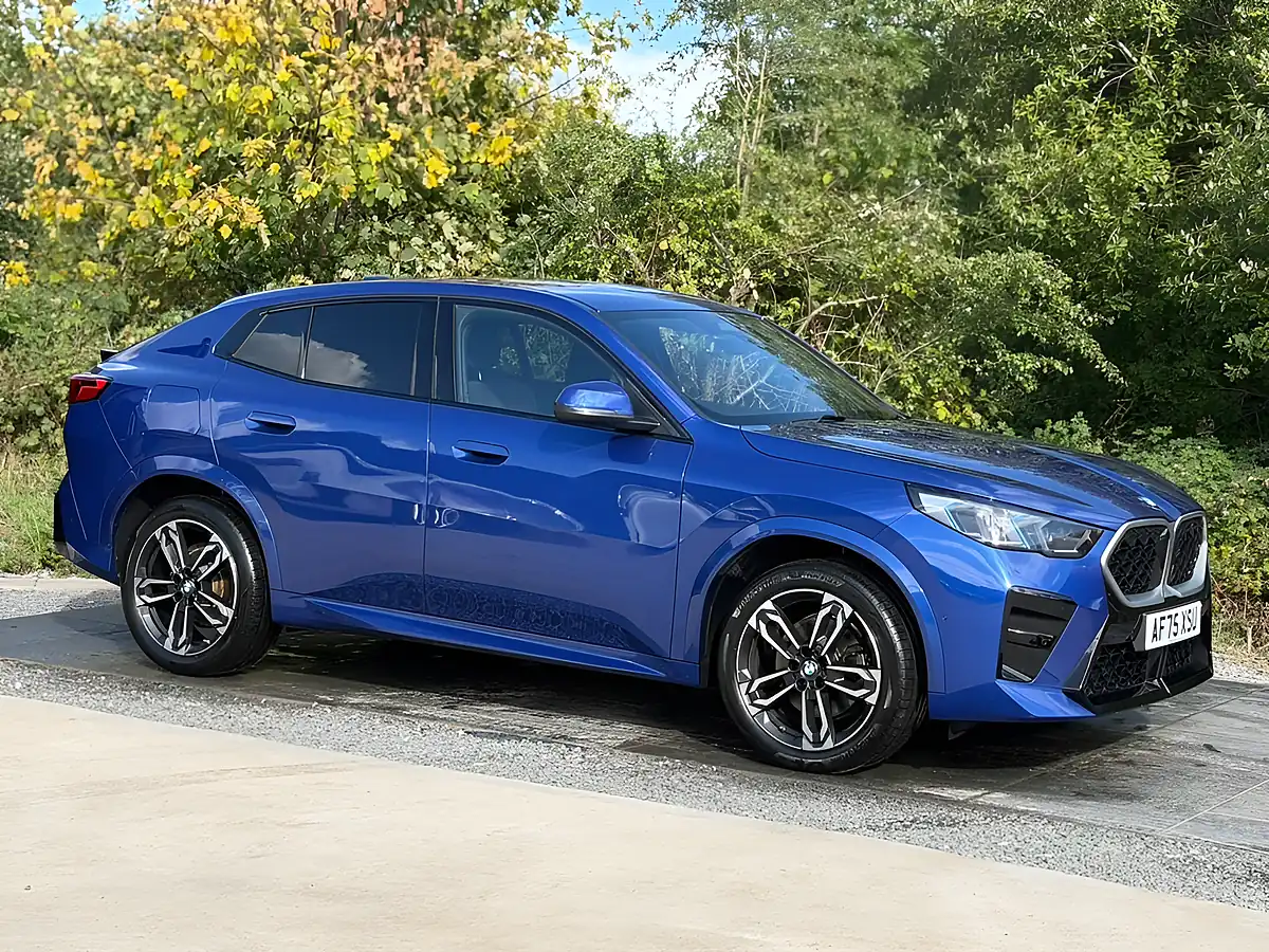 Used 2025 BMW X2 M Sport Blue - Interior and Exterior details 8