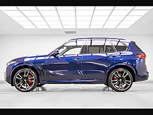 Used 2025 BMW X5 M Sport Blue - Interior and Exterior details 2