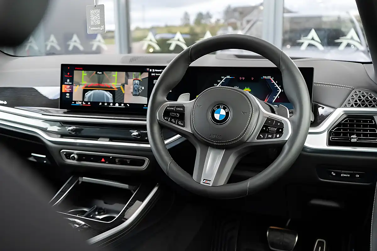 Used 2025 BMW X5 M Sport Skyscraper Grey Metallic - Interior and Exterior details 14