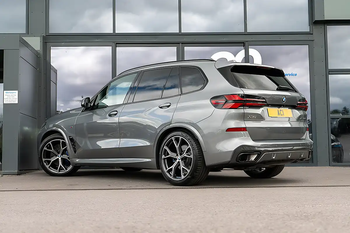 Used 2025 BMW X5 M Sport Skyscraper Grey Metallic - Interior and Exterior details 2