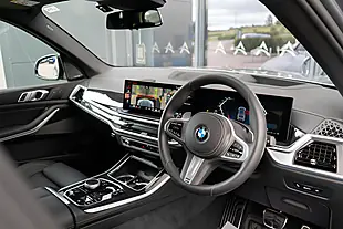 Used 2025 BMW X5 M Sport Skyscraper Grey Metallic - Interior and Exterior details 5