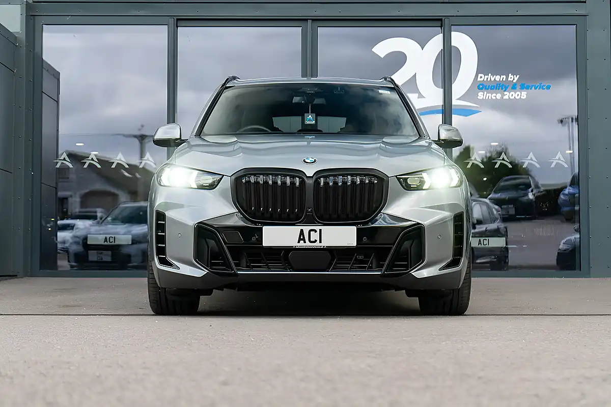 Used 2025 BMW X5 M Sport Skyscraper Grey Metallic - Interior and Exterior details 6