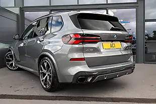 Used 2025 BMW X5 M Sport Skyscraper Grey Metallic - Interior and Exterior details 8