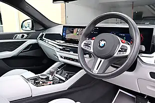 Used 2025 BMW X6 M Competition Isle of Man Green - Interior and Exterior details 2