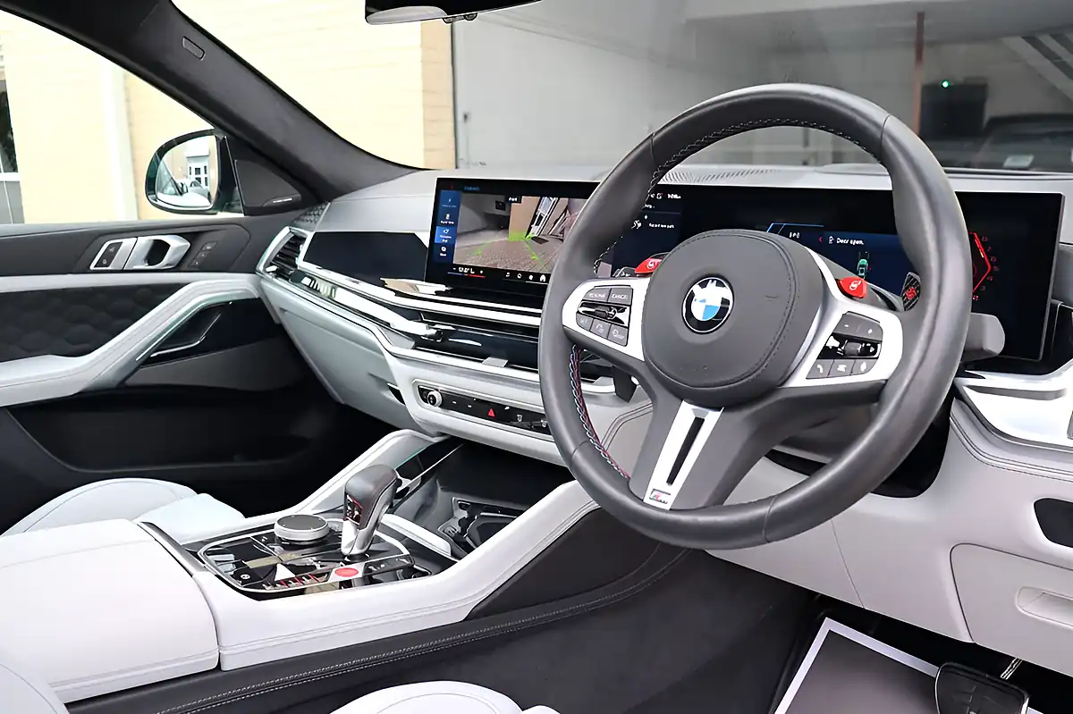 Used 2025 BMW X6 M Competition Isle of Man Green - Interior and Exterior details 2