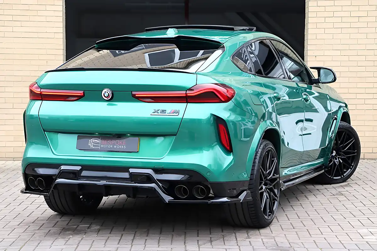 Used 2025 BMW X6 M Competition Isle of Man Green - Interior and Exterior details 3