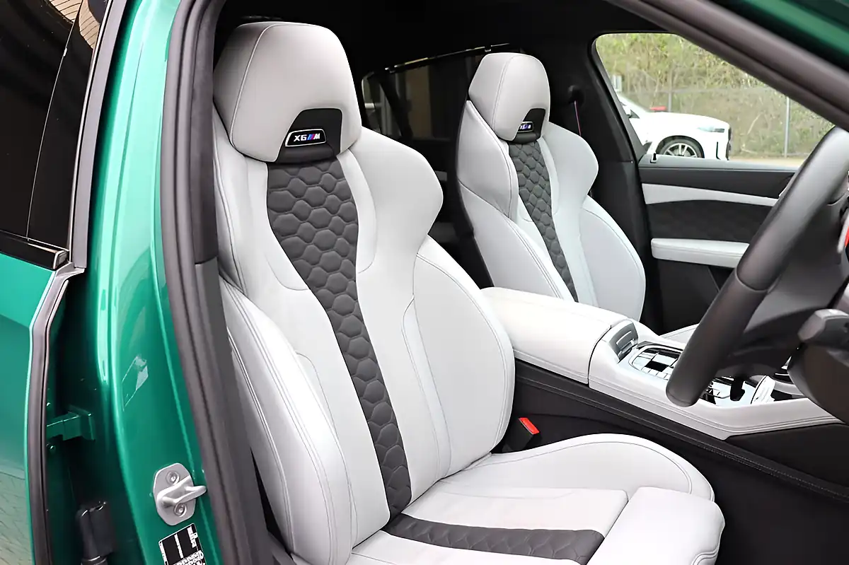 Used 2025 BMW X6 M Competition Isle of Man Green - Interior and Exterior details 4
