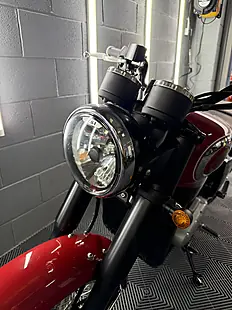 Used 2025 Bsa Gold Star Insignia Red Red - Interior and Exterior details 6