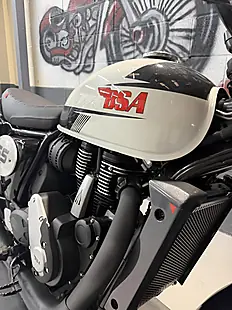 Used 2025 Bsa Scrambler Grey - Interior and Exterior details 8