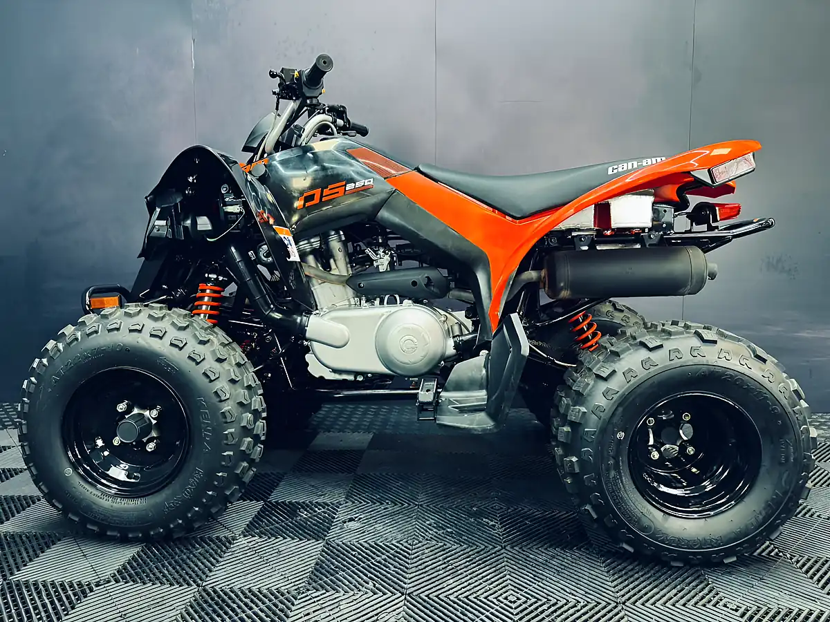 Used 2025 Can-Am DS 250 Red - Interior and Exterior details 3