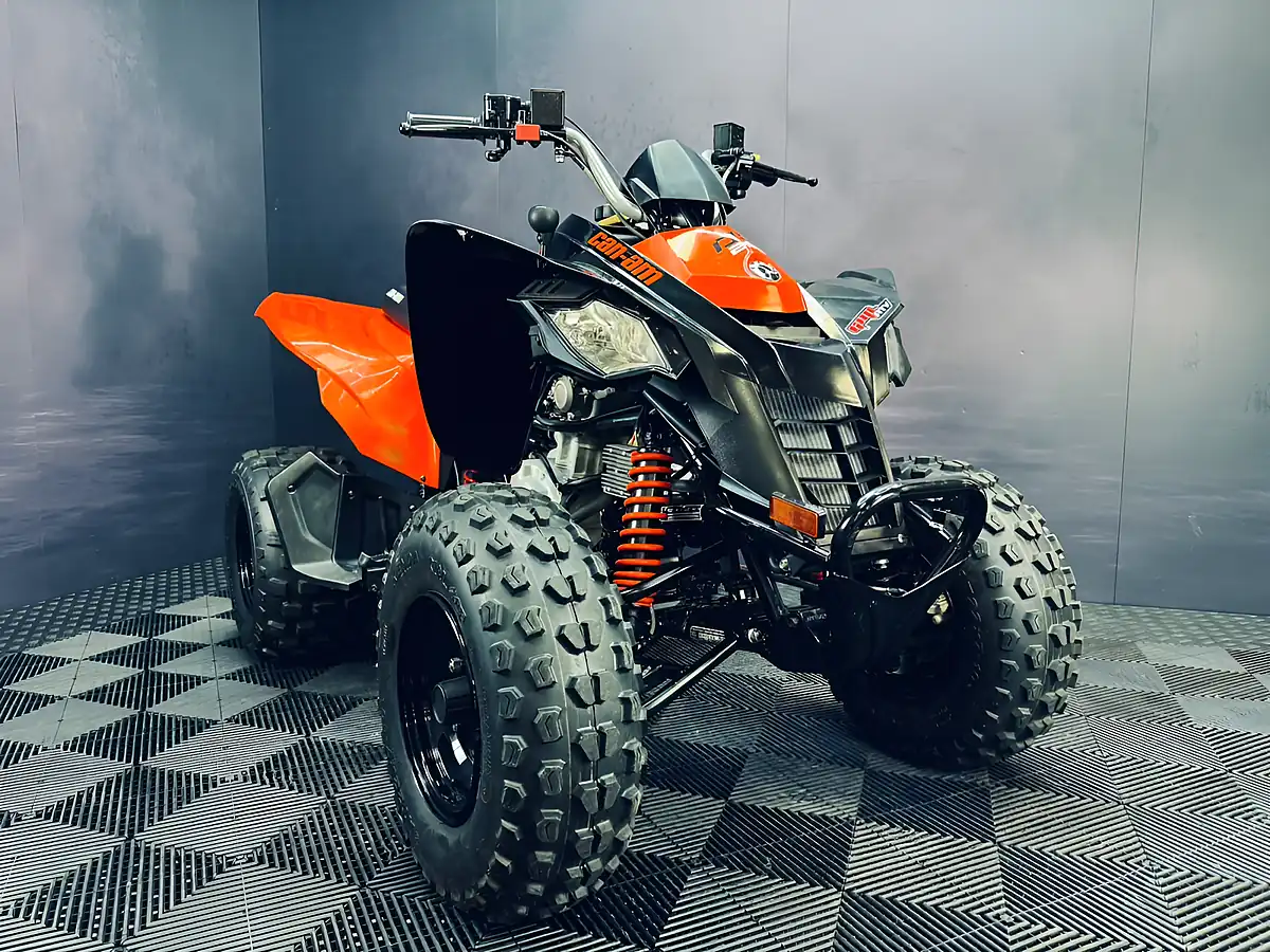 Used 2025 Can-Am DS 250 Red - Interior and Exterior details 4